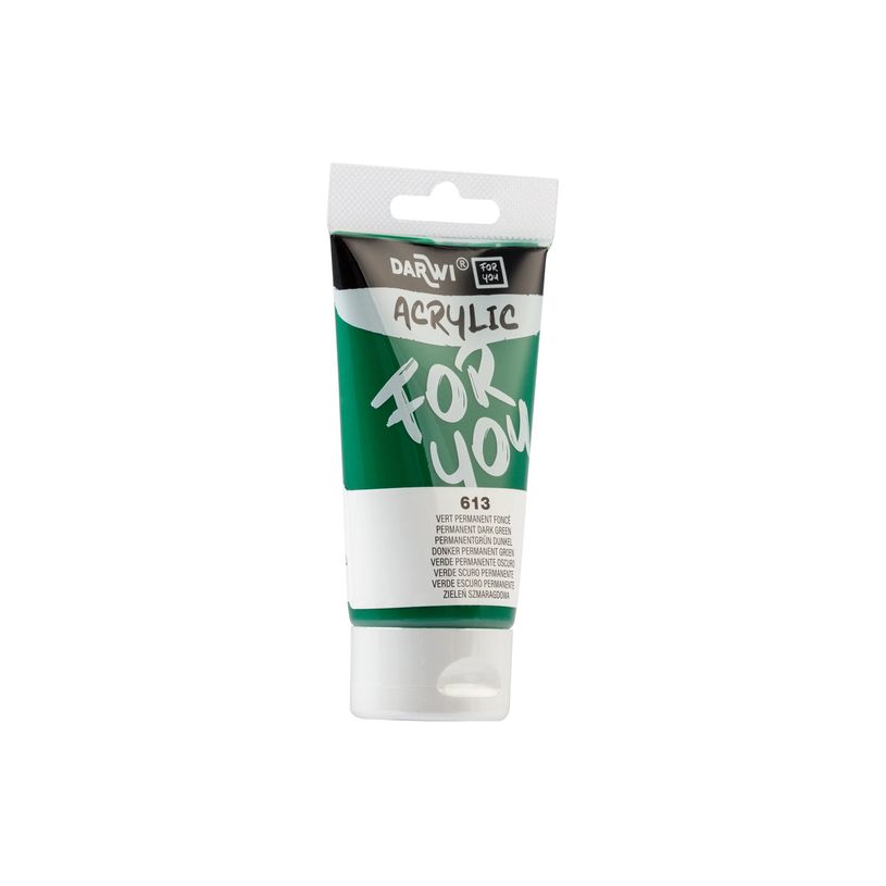 5411711463551-Darwi For You - Peinture acrylique - 75ml Vert permanent foncé-P_405230649_5-4