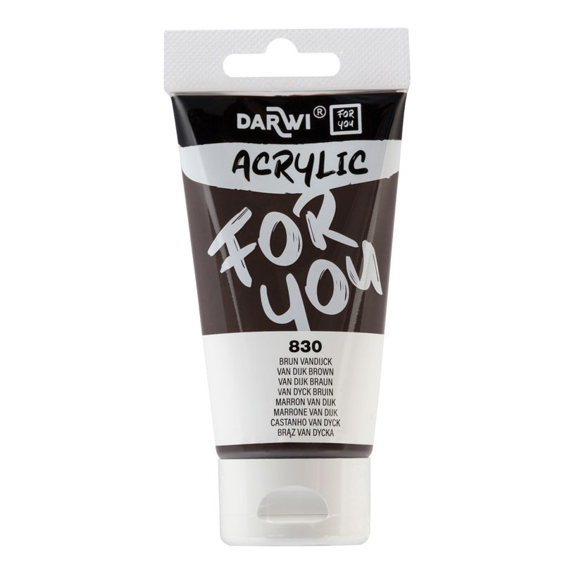 5411711463612-Darwi For You - Peinture acrylique - 75ml Brun Vandijck-P_405230653_1-0