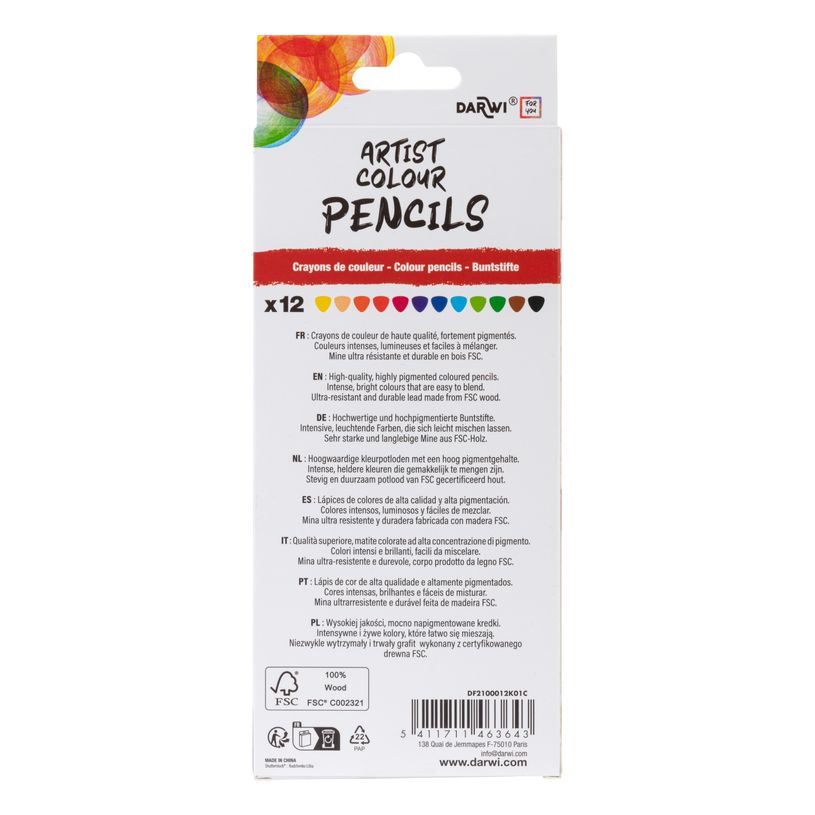 5411711463643-Darwi For You - Boite de 12 crayons de couleur Beaux-Arts-P_405230676_2-1