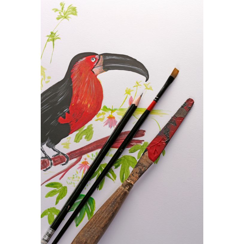 3329689759724-Clairefontaine - PaintON - bloc encollé - A4 - 30 feuilles - 250g-P_405230684_2-1