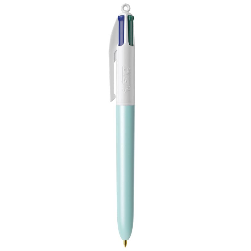 3086123748293-BIC 4 Couleurs Pearl - Stylo à bille 4 couleurs - corps bleu-P_405230697_1-0