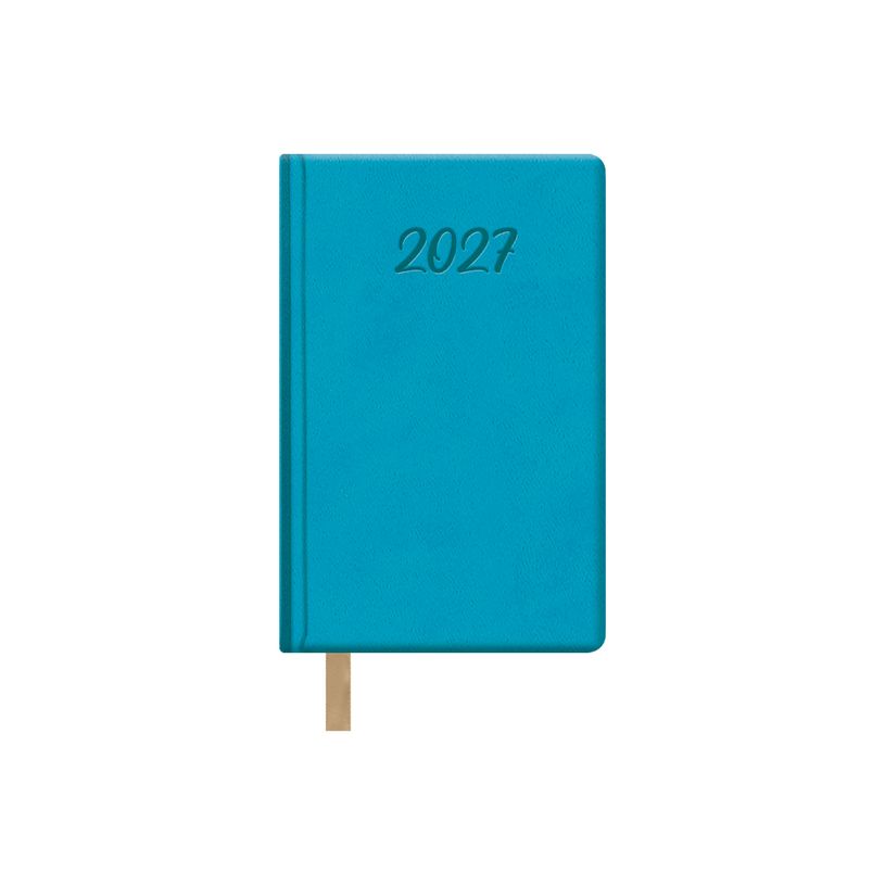 8421938128925-Agenda anual Dohe Samba semana vista 8,5 x 13 cm turquesa--0