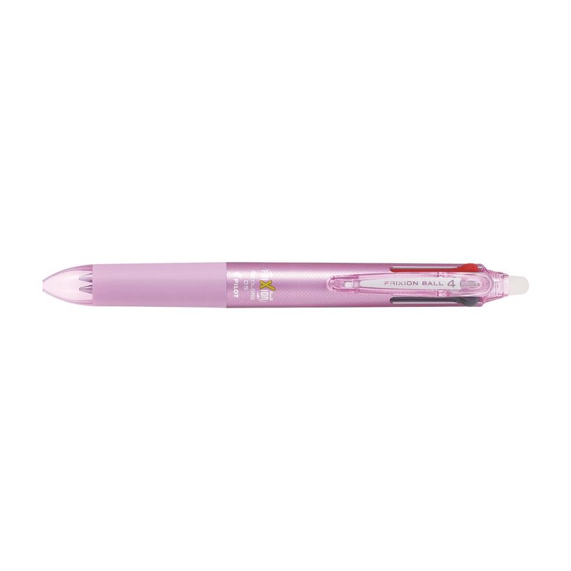 4902505532870-Frixion Ball 4 Couleurs - Roller encre gel effaçable - corps rose - pointe fine-P_405231054_8-7