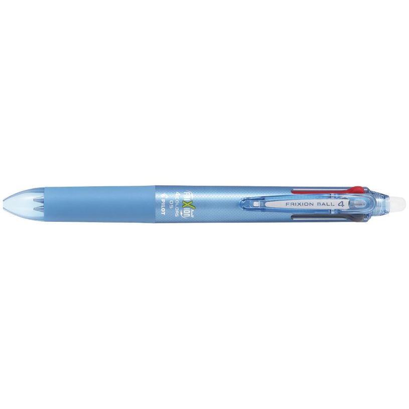 4902505532887-Frixion Ball 4 Couleurs - Roller encre gel effaçable - corps bleu - pointe fine-P_405231055_1-0