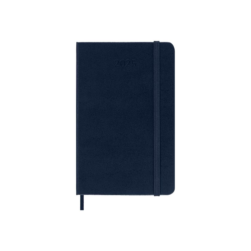 8056999270339-Moleskine Classic - Agenda - 90 x 140 mm - papier ivoire - couverture bleu saphir-P_405231485_2-0