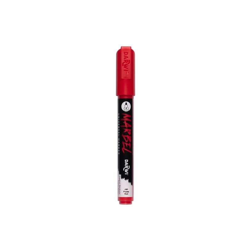 5411711464909-Darwi Marbel Universal Classic N°480 - Marqueur - permanent - rouge coquelicot - opaque - encre acryliqu-P_405231598_1-1