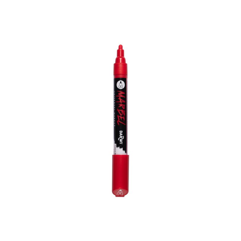 5411711464909-Darwi Marbel Universal Classic N°480 - Marqueur - permanent - rouge coquelicot - opaque - encre acryliqu-P_405231598_2-0