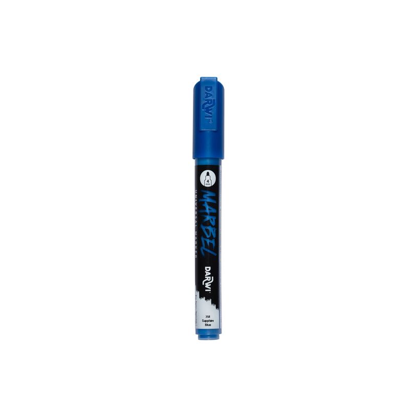 5411711465074-Darwi Marbel Universal Classic N°258 - Marqueur - permanent - bleu saphir - opaque - encre acryliqu-P_405231604_2-0