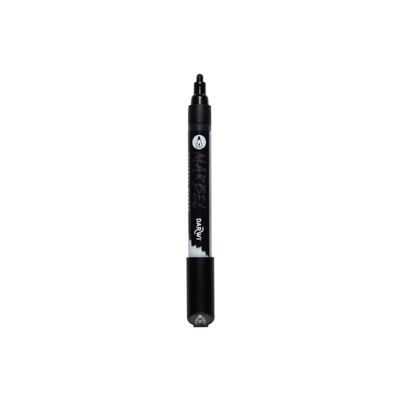 5411711465180-Darwi Marbel Universal Classic N°100 - Marqueur - permanent - noir - opaque - encre acryliqu-P_405231609_1-0