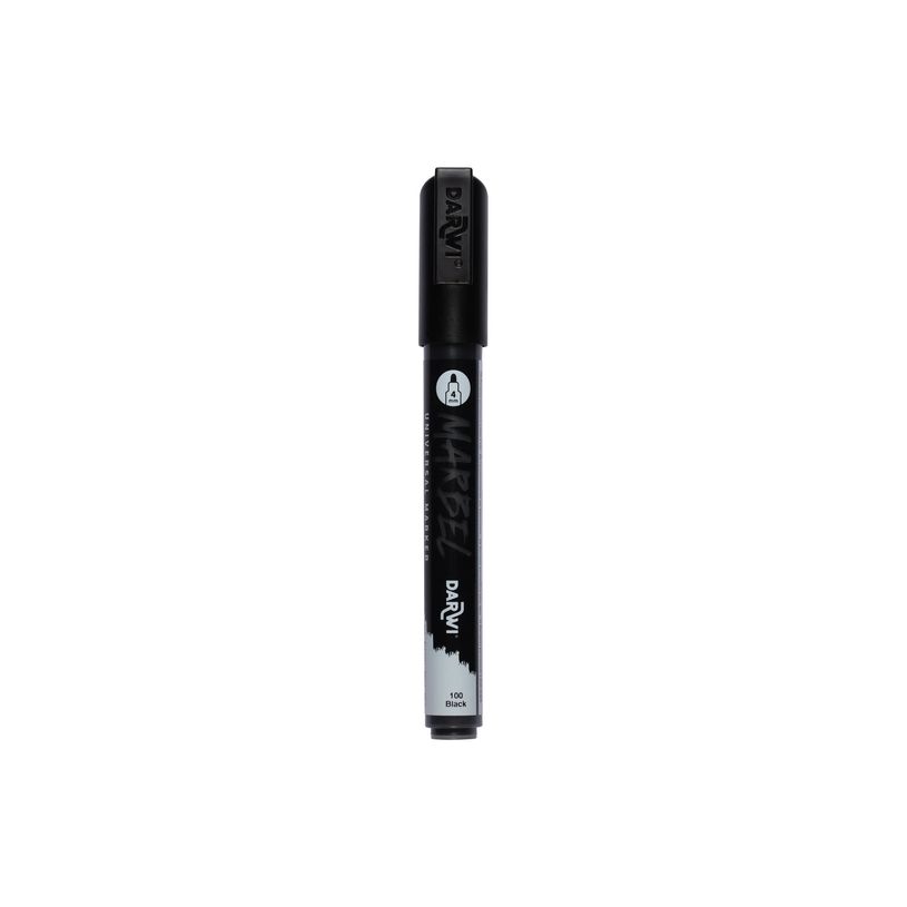 5411711465180-Darwi Marbel Universal Classic N°100 - Marqueur - permanent - noir - opaque - encre acryliqu-P_405231609_2-1