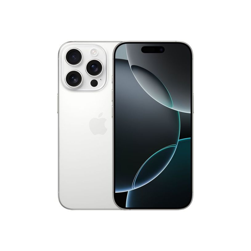 0195949806001-Apple iPhone 16 Pro Max - Smartphone - 5G - 256 Go - Titane blanc-P_405231831_7-5