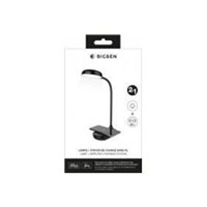 3571211531166-BIGBEN - Lampe de bureau avec chargeur sans fil - LED - noir-P_405231855_1-2