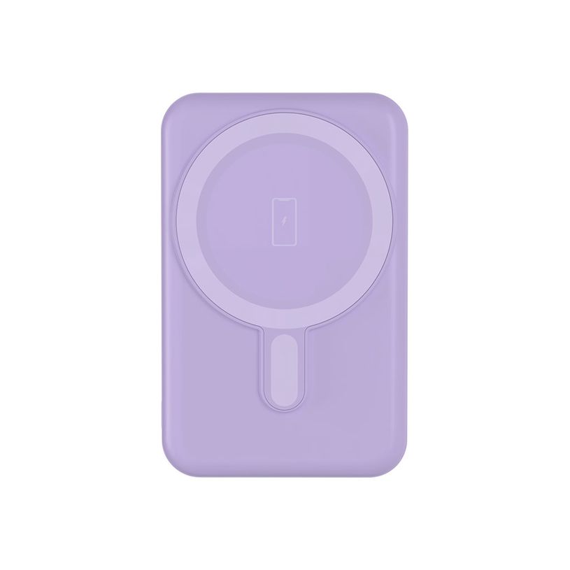 3571211524793-BIGBEN Connected - Banque d'alimentation - magnetic MagSafe wireless, Qi - 5000 mAh - 10 Watt - 2 connecteurs de sorti-P_405231862_6-1