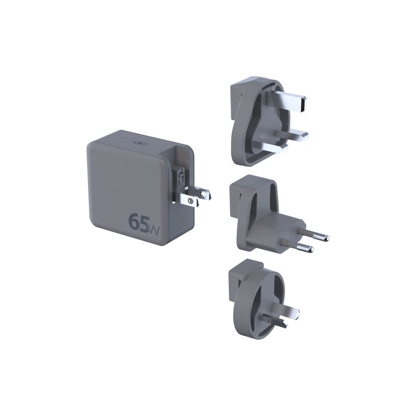 3571211526728-Force Power - Adaptateur secteur - technologie GaN - 65 Watt - PD - 3 connecteurs de sorti-P_405231863_5-2