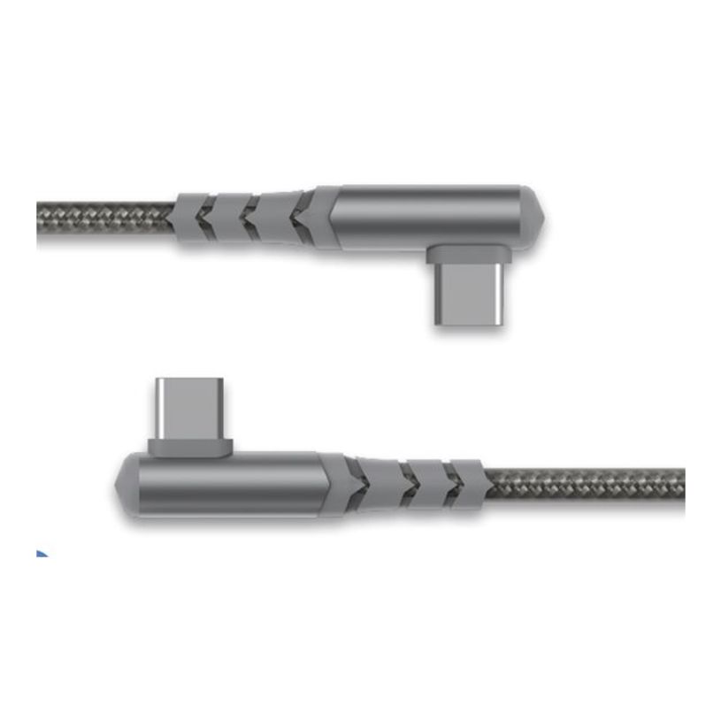 3571211531357-Force Power - Câble USB - 24 pin USB-C (M) incliné pour 24 pin USB-C (M) incliné - 3 A - 2 m - ultra renforcé, U-P_405231875_3-0