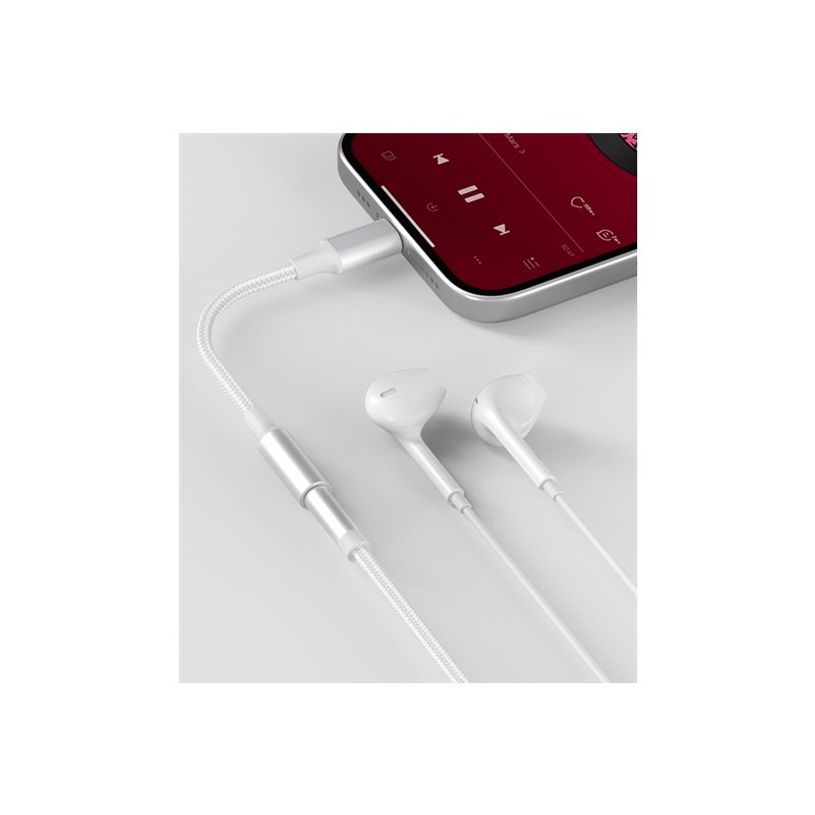 3571211530220-Force Power Lite - Adaptateur Lightning vers prise audio de 3,5 mm femelle - blanc-P_405231889_1-3