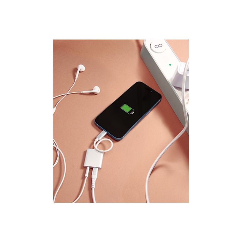 3571211530237-Force Power Lite - USB-C vers jack de casque / adaptateur de charge - 24 pin USB-C mâle pour 24 pin US-P_405231894_2-2