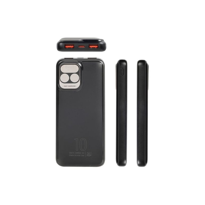 4260709011936-Riva Case Rivapower VA2511 - Batterie externe - 10000 mAh - Fast Charge - noir-P_405231910_10-6