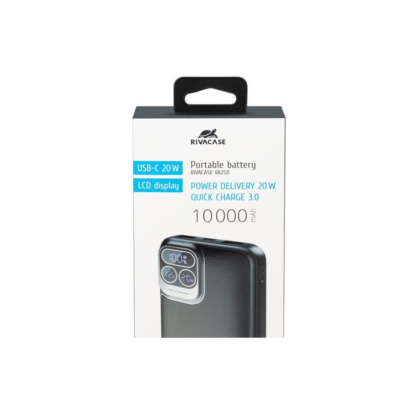 4260709011936-Riva Case Rivapower VA2511 - Batterie externe - 10000 mAh - Fast Charge - noir-P_405231910_2-13