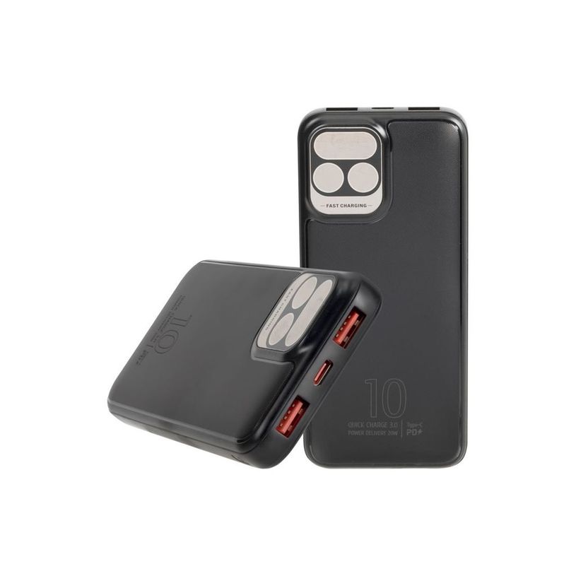 4260709011936-Riva Case Rivapower VA2511 - Batterie externe - 10000 mAh - Fast Charge - noir-P_405231910_4-0