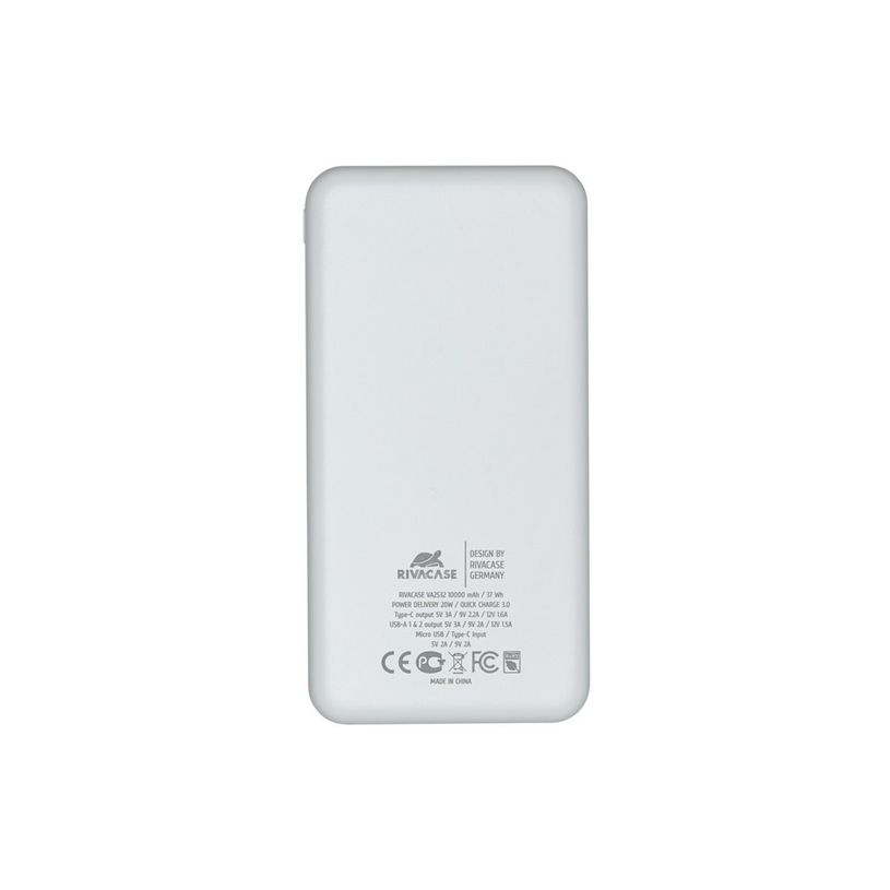 4260709011226-Riva Case VA2532 - Batterie externe - 10000 mAh - Fast Charge - blanc-P_405231912_4-1