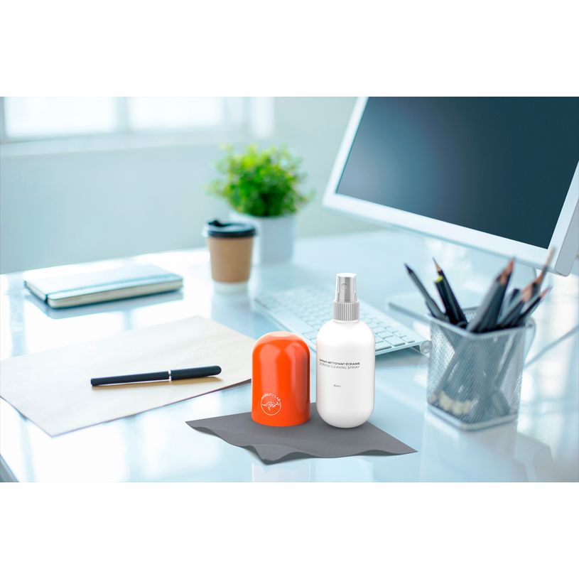 3700527308180-Mobility Lab - Nettoyant pour écran + microfibre - 140 ml--3