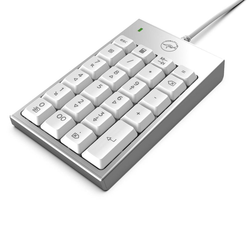 3700527305707-Mobility Lab - Pavé numérique filaire pour Mac - blanc argenté--2