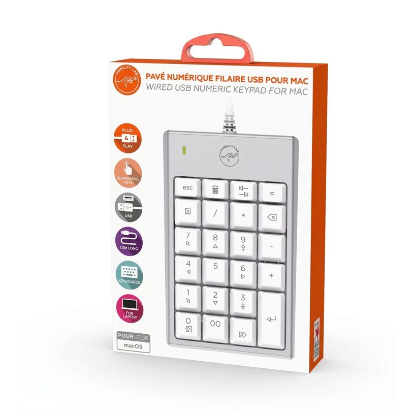3700527305707-Mobility Lab - Pavé numérique filaire pour Mac - blanc argenté--6