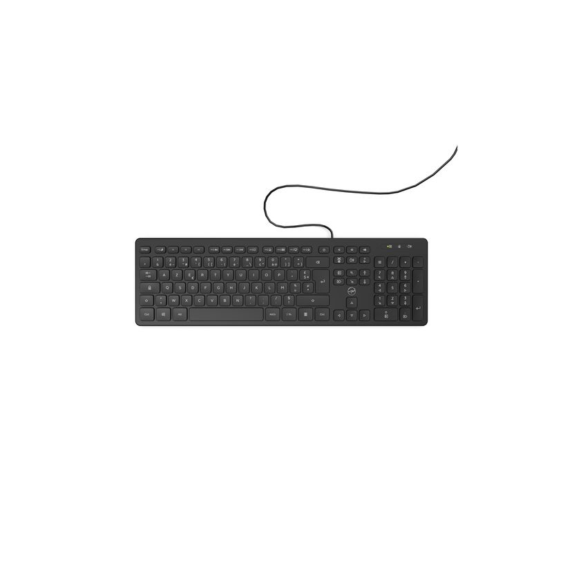 3700527304250-Mobility Lab - Clavier filaire BUSINESS + 2 HUB USB intégré - Azerty - noir--0