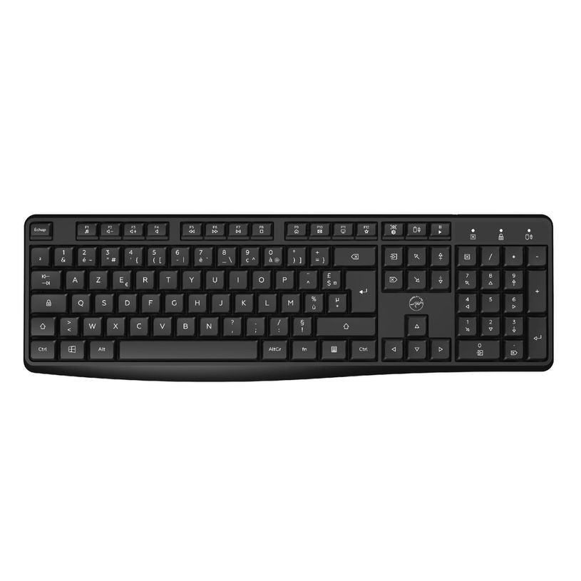 3700527313979-Mobility Lab - Clavier sans fil DELUXE - Azerty - noir--0
