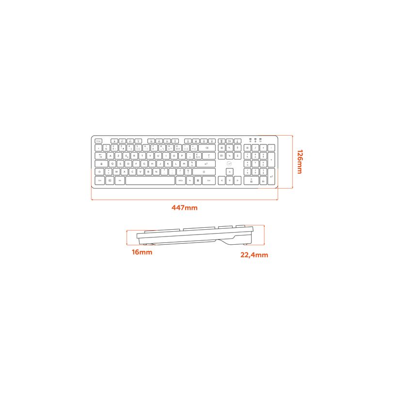 3700527313986-Mobility Lab - Clavier sans fil PREMIUM - Azerty - noir--7