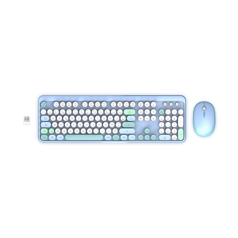 3700527313887-Mobility Lab - Clavier + souris sans fil PURE - bleu--2