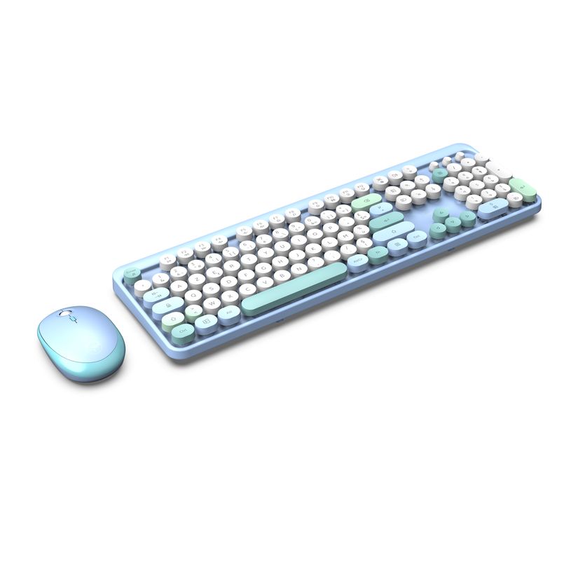 3700527313887-Mobility Lab - Clavier + souris sans fil PURE - bleu--3