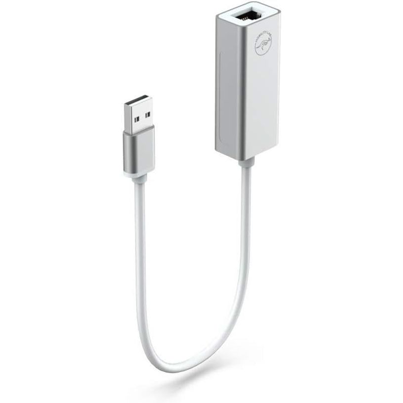 3700527310510-Mobility Lab - Adaptateur USB 2.0 vers RJ45 - blanc--1