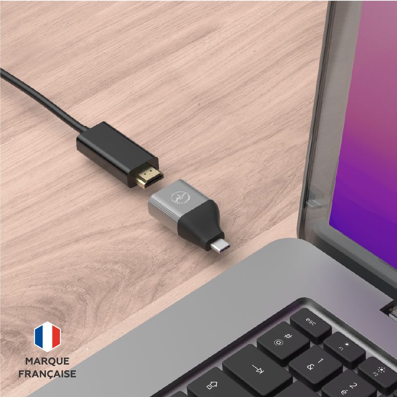 3700527312361-Mobility Lab - Adaptateur USB-C vers HDMI - gris--7