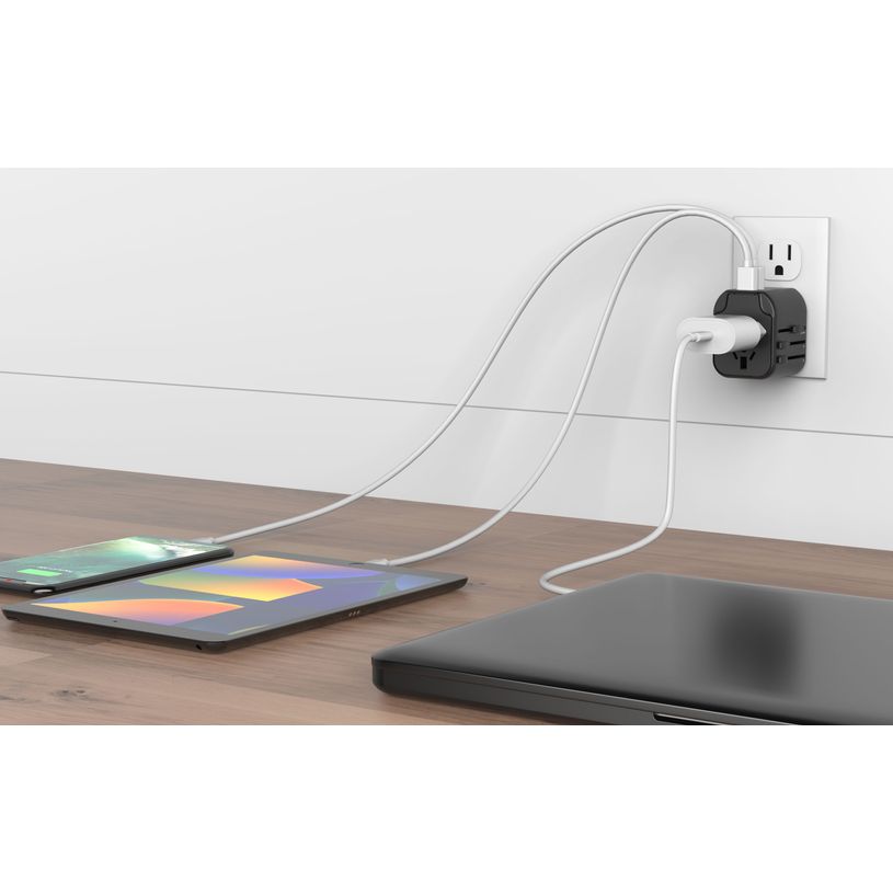 3700527314037-Mobility Lab - Adaptateur de voyage universel - 2 USB - noir--6