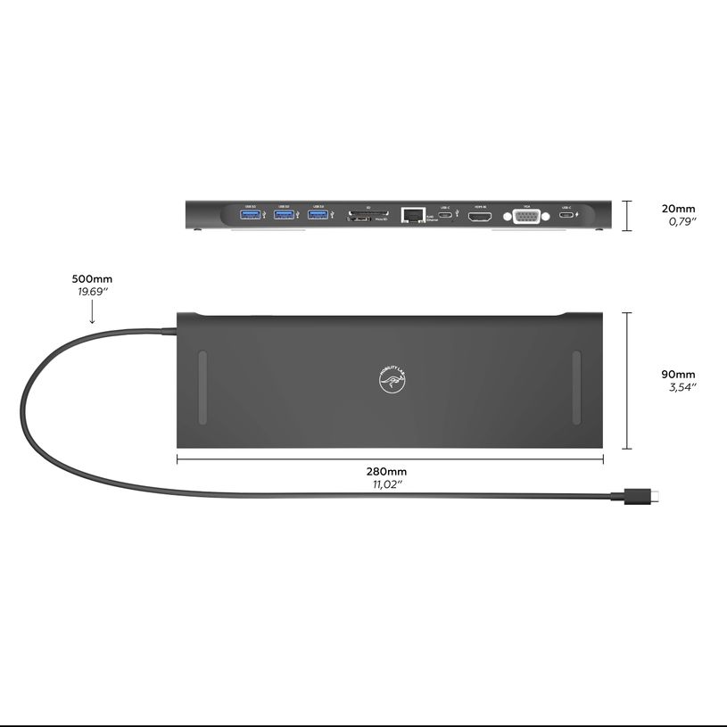 3700527304328-Mobility Lab - Hub USB-C 11-en-1 - 100W - acier--2