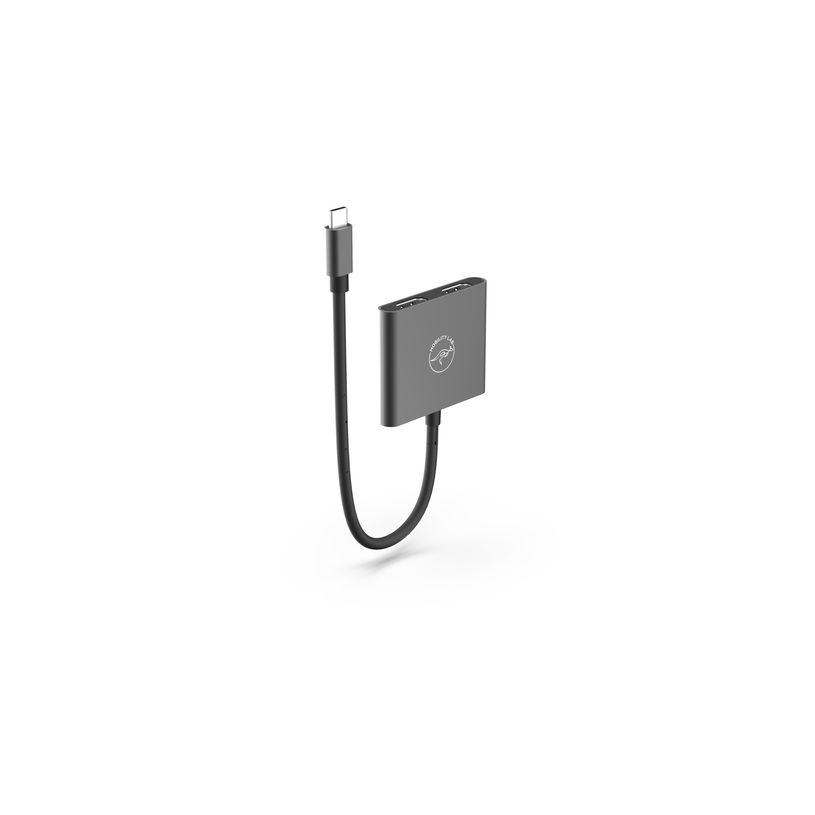 3700527305882-Mobility Lab - Hub Adaptateur USB-C 4-en 1 -  gris sideral--1