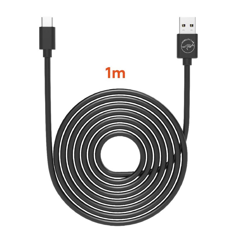 3700527311753-Mobility Lab - Câble USB-C vers USB 3.0 - 1M - noir--1