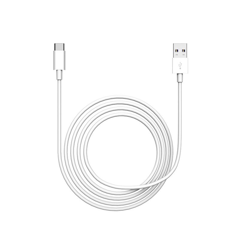 3700527308739-Mobility Lab - Câble USB vers USB-C 3.0 - 1M - blanc--3