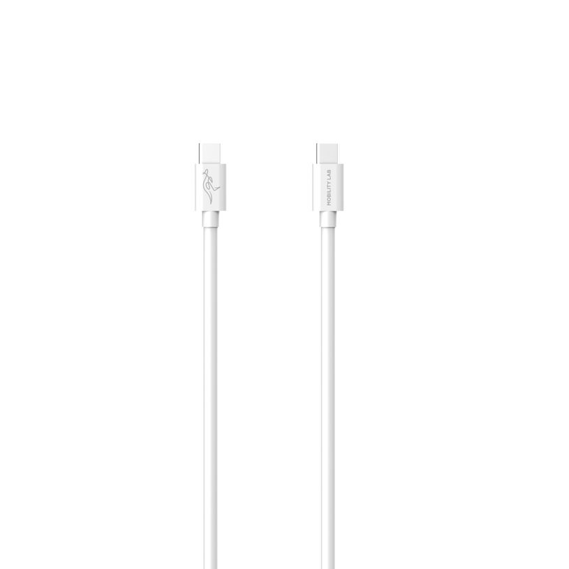 3700527308449-Mobility Lab - Câble USB-C - 1M - blanc--1