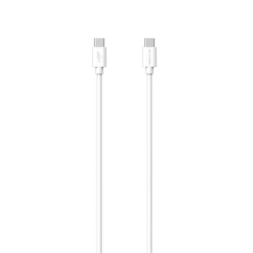 3700527312491-Mobility Lab - Câble USB-C vers USB-C - 2M - blanc--0