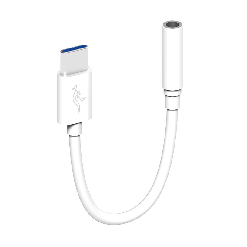 3700527312576-Mobility Lab - Adaptateur USB-C vers jack - blanc--0