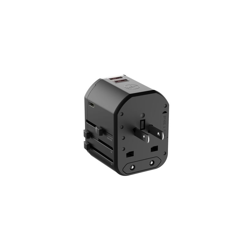 3700527314044-Mobility Lab - Adaptateur de voyage universel - 2 USB+ USB-C - noir--6