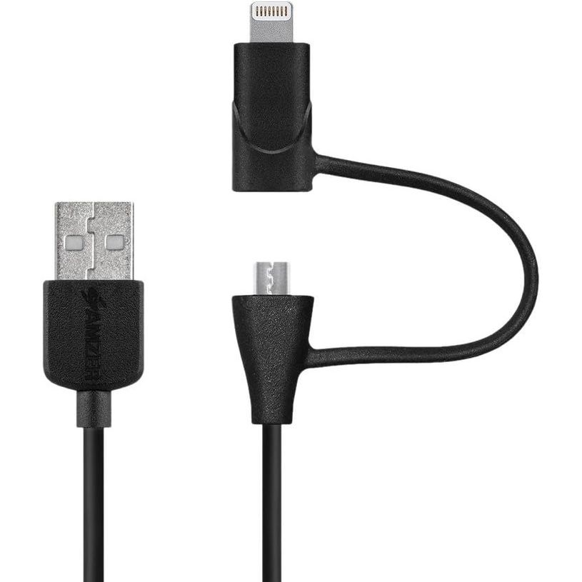 3700527306612-Mobility Lab - Câble USB  vers Lightning/Micro USB 2.0 - noir--0