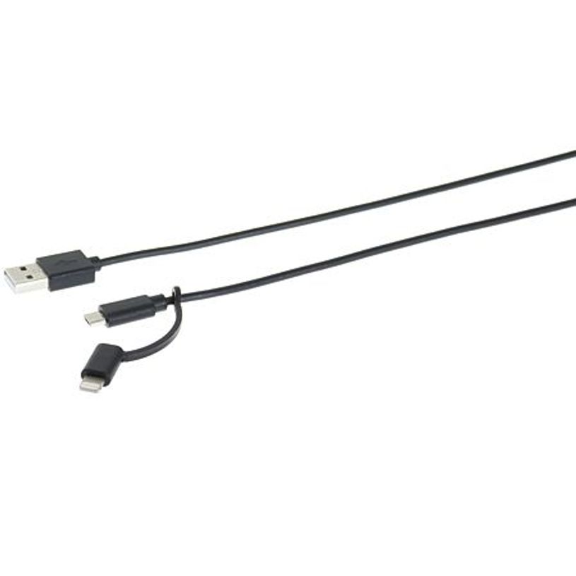 3700527306612-Mobility Lab - Câble USB  vers Lightning/Micro USB 2.0 - noir--2