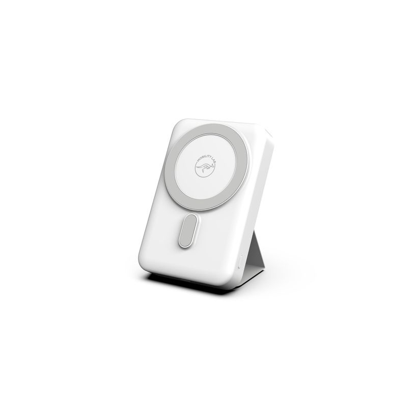 3700527312651-Mobility Lab - Batterie externe à induction mangetique - 5000 mAh - blanc--3