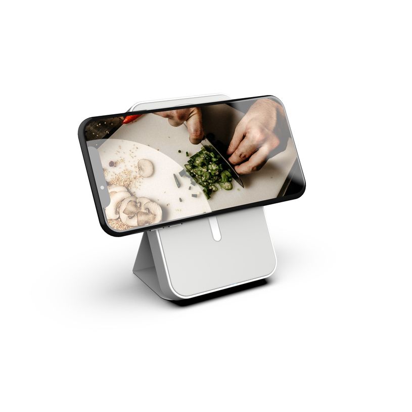 3700527312644-Mobility Lab - Batterie externe à induction mangetique - 5000 mAh - argent--6