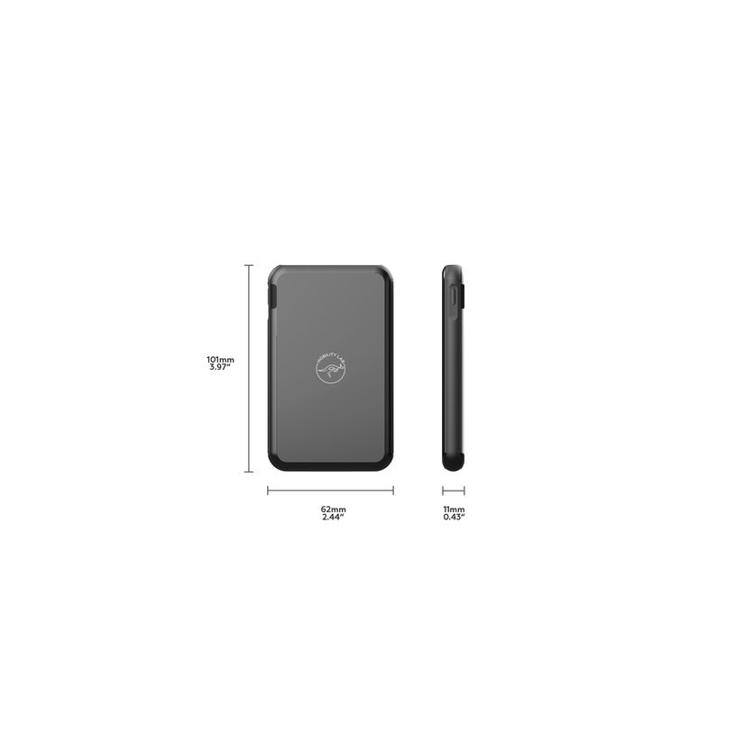 3700527311371-Mobility Lab - Batterie externe slim - 5000 Mah - noir--3