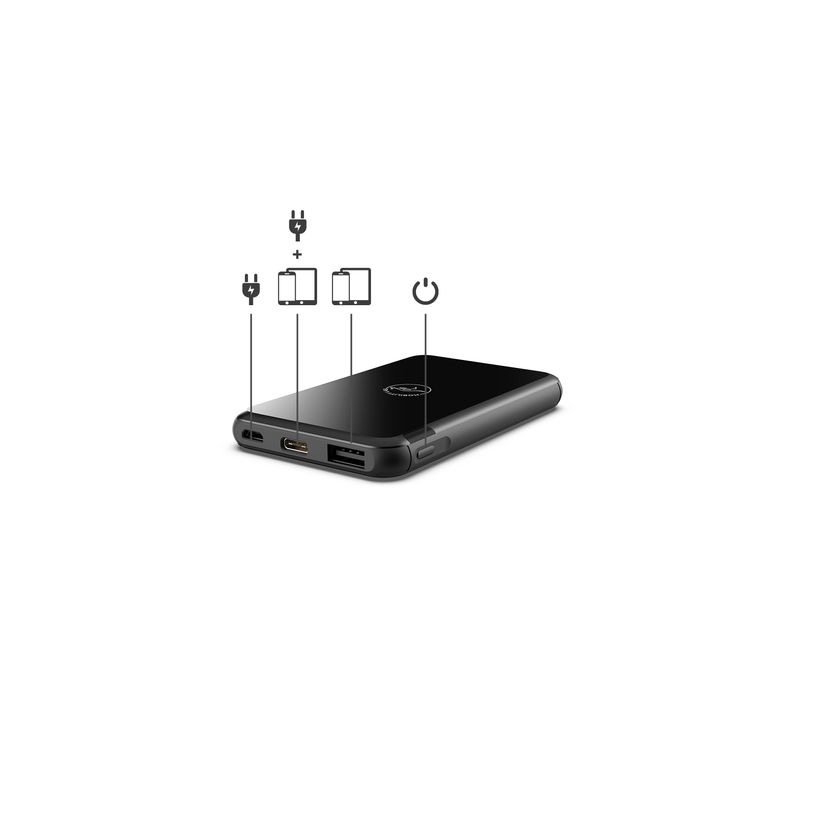 3700527311371-Mobility Lab - Batterie externe slim - 5000 Mah - noir--4